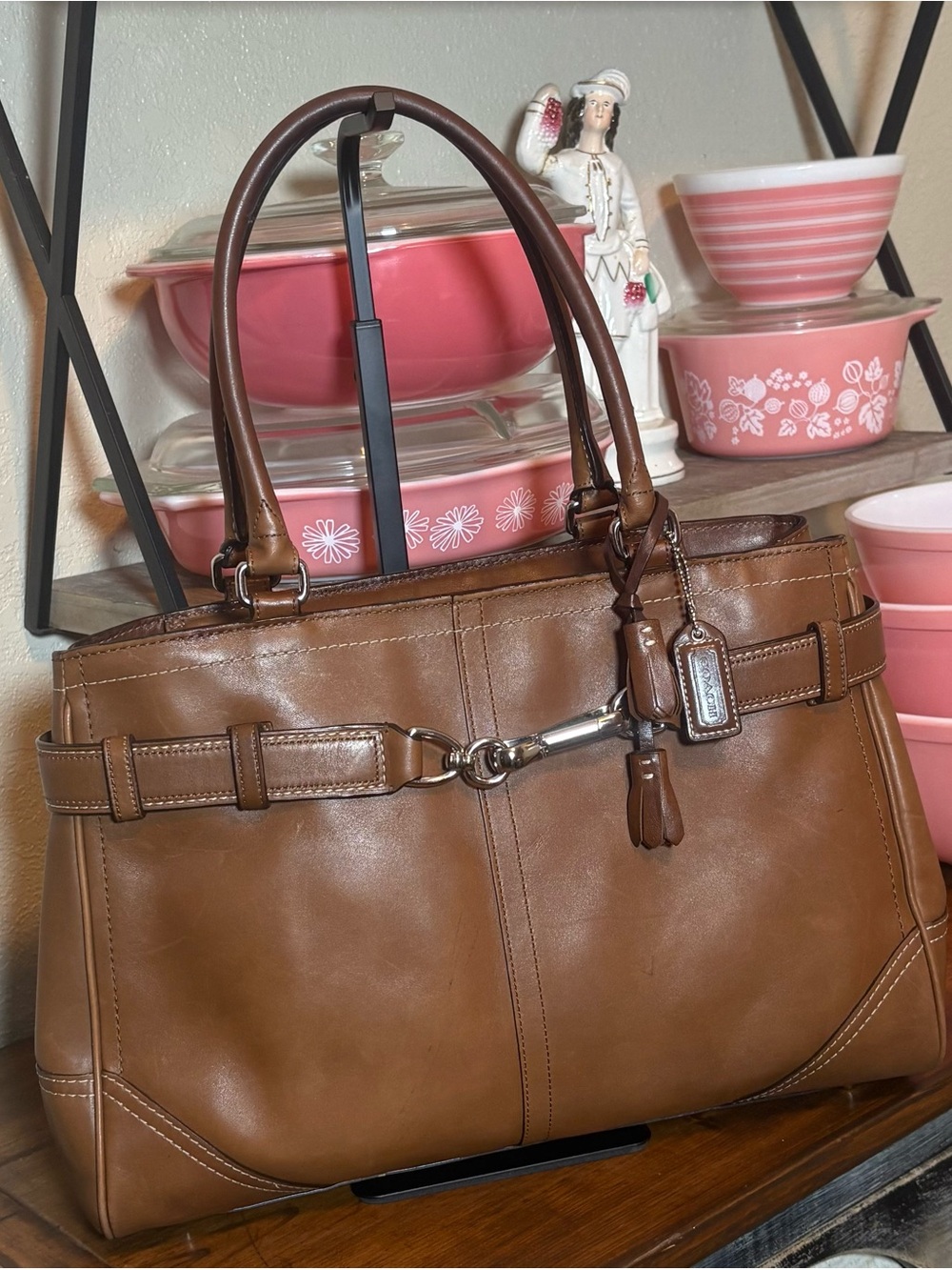 Coach Hamptons Carryall Tote, almost vintage 2006